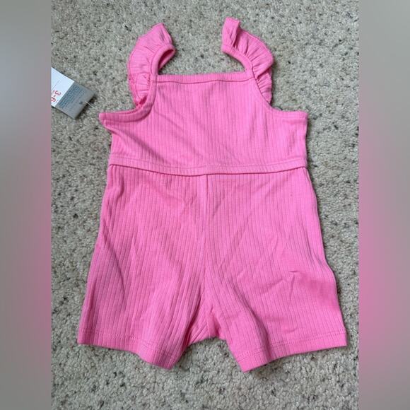 NWT. Pink Kids Romper Set - Picture 9 of 13